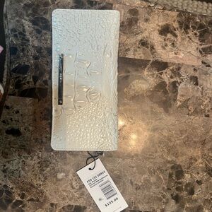Brahmin Warm Metallic Wallet with Rustic Accents